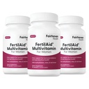 Fairhaven Health FertilAid per le donne | Integratori prenatali di fertilità della vitamina per le donne | Concezione per lei con Vitex e Folate | Regolarità del ciclo di sostegno e ovulazione* | 270 capsule