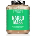 NAKED Vegan Mass - Chocolate Vegan Weight Gainer - 1.280 Calorie, Non OGM, Soy & Gluten Free, Nessun Ingredienti Artificiali - 8LB Bulk - 11 Serve
