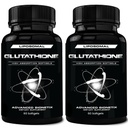 850 mg Glutathione Liposomal Supplemento | 120 Total Liposomal Softgels | Antiossidante Supplemento w/Gluta-IVTM, 100X Assorbimento Sopra Polvere Glutathione