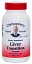 Formula Originale di Christopher Formulas Liver Transition Formula – Gentle Herbal Liver Cleanse, 450 mg, 100 capsule vegetariane