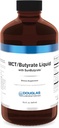 Douglas Laboratories MCT/Butyrate Liquid con SunButyrate | Fornisce acido caprilico altamente concentrato e acido butirrico in un liquido piacevole | 15.6 fl. oz.