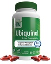 Alimentazione Ubiquinol 50mg 90 Softgels come Kaneka QH ridotto CoQ-10 | Stabilizzato - 3rd Party Testato | Biodisponibilità potenziata | Cardiovascolare & Mitochondria Function Support | Non OGM