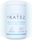 Integratore multivitaminico per cani, 60 Soft Chews con 25 vitamine e nutrienti essenziali, Formula avanzata per il supporto Premium di pelle e cappotto, Hip e mobilità congiunta e una migliore digestione