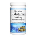 Fattori naturali Micronized L-Glutamina 5.000 mg polvere - Easy Absorption Gut Health Support Supplement - Polvere Amino Acid Supplement Supporta il recupero del muscolo - 16 oz (90 Serve)