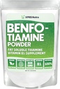 XPRS Nutra Benfotiamine Polvere (Thiamine) - Supplemento di Thiamine di cuore felice solubile grasso - Benfotiamina di vitamina B1 avanzata per un Boost cognitivo - Polvere di Benfotamina amichevole vegana (4 oncia)