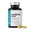 LES Labs Inflammatory Health – Supporto congiunto, Funzione muscolare & Relax, Mobilità– Turmerico, Boswellia, Quercetin, Ginger & CoQ10 – Supplemento non OGM – 60 capsule