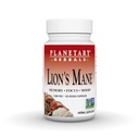 Mane del leone di erbe planetarie, per memoria, messa a fuoco e mood*, 1.000 mg - 30 capsule vegane