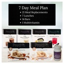 PROTIFIT - Kit di avviamento del piano di farina di proteine, integratori proteici 15g &amp; Snacks, Multivitaminico di 30 giorni, Proteine ideali Compatibili (7 Kit di giorno)