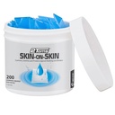 2Toms Piazze Hydrogel Skin-On-Skin per Blisters, Chafing, Stings, Irritazioni e Rilievo Dolore, 200 quadrati da 1 pollice
