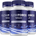 (3 Pack) FlowForce Max Supplemento energia avanzata, Supplemento per gli uomini, Flow Force Max Supplements Flowforce Max for Men Health Supplement, FlowForce Max Recensioni (180 capsule)