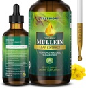 Gocce di Mullein - Cleanse polmonare - Estratto di foglie - Potente Mullein per il supporto immunitario, supporto disintossico e respiratorio - Integratori di erbe - 2 Oz-6