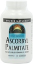 Sorgente naturali Ascorbyl Palmitate 500mg, 180 capsule (pacchetto di 2)