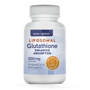 Liposomal Glutathione Non-GMO, Gluten Free 500mg Supplemento - Può fornire supporto immunitario, fegato Detox, salute del cervello e salute del cuore - 60 capsule di Glutathione