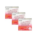 MAJOR Mapap Acetaminophen da bambini da 160 mg Compresse masticabili - Riduttore di dolore/Fever - Aspirina Free - Ibuprofen Free - per età da 2 a 11-24 Conte (3 Confezione)