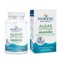 Nordic Naturals Algae Omega - 120 Gel Morbidi - 715 mg Omega-3 - Certificato Vegan Algae Oil - Plant-Based EPA & DHA - Cuore, occhio, Immune & Brain Health - Non-GMO - 60 Serve