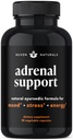 Supporto surrenale - Cortisol Manager & Supporto surrenale Integratori con Estratto di Ashwagandha, Rhodiola Rosea, Santo Basilio per sostenere lo stress, la fatica e l'energia | Adaptogens for Daily Support | 60 Capsule