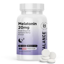 Balancebreens Melatonin 20mg compresse dissolve veloci - Alta potenza, rapida azione, supporto naturale del sonno – aiuti per gli adulti – Formula non gommosa, senza farmaci – 120 pillole addormentate