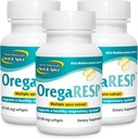NORTH AMERICAN HERB & SPICE OregaResp P73-60 Softgels - Confezione da 3 - Supporti Immune & Respiratory Health - Multipla Spice Oil Complex with Oreganol P73 Olio di origano - Non-GMO - 90 Total Servings