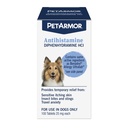 PetArmor Antihistamine Allergy Relief for Dogs, Easy-to-Use Allergy Medicine for Dogs, Anti-Itch Medicine Fornisce sollievo da Insect Bites, e Stings, 100 compresse
