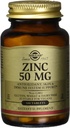 Solgar Zinc 50 Mg, 100 compresse - Zinco per la pelle sana, Sistema immunitario e Supporto antiossidante - 100 Serve, 100 Conte (Pacchetto di 12)