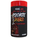 Bruciatore grasso termogenico di Diablo Psicotico di Insane Labz per gli uomini e le donne con i cereali di Paradise Theobromine estratto di radice di Dandelion Carburato da AMPiberry, Appetite Suppressant - 60 Serve