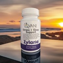 Avani Salute - Zylaria Plus Sleep Support - zZz Sleep Aid and Adrenal Fatigue Supplement - Fall Asleep più veloce e svegliarsi meno durante la notte + 20:1 Valerian Root Extract - 60 Vegan Capsule