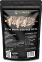 Go Nutra Pine Bark estratto Polvere standardizzata 95% Proanthocyanidins Pine Bark Powder Potent Supplement 8oz.