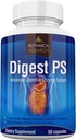 Digest PS: Advanced Digestive Multi Enzymes Support Supplement - Daily Essential Digestion System Cleanse: Bromelain, Lipase, Amylase, Lactase, Protease, Pectinase, Pillole di capsule vegetariane Peptidase