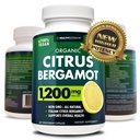 Citrus Bergamot Supplemento – 150:1 Estratto, 1200mg per Serving, 80% Polifenoli, Supplemento per Alto Colesterolo, Fonte italiana, 60 Conte, 1 Mese di fornitura, Made in the USA