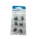 Signia/Connexx manica Fare clic su CIC ITC & RIC apparecchi acustici Domes Pack Of 6 (Media chiusa)