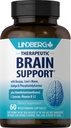 Integratore di supporto del cervello di Lindberg per le donne e gli uomini | 60 capsule | Pillole complesse | con Phosphatidylserine, Mane del leone, vitamina B12 | Vegetariano, Non OGM, Gluten Free