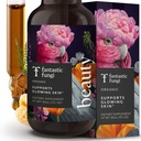 Fantastici Fungi Beauty Elixir con Tremella Mushroom Extract, Chaga Mushroom Extract, Equitazione & Acerola - Gocce organiche per capelli sani, Skin & Nails - Formulato in USA - 30 Serve, 1 fl oz