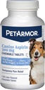 Aspirina di PetArmor per cani di grandi dimensioni, veloce azione anti-infiammatorio e dolore sollievo per cani, Vet-Quality Joint Support e Dolore Meds per cani, 120 compresse aromatizzate al fegato