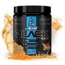 eFlow Nutrition Enrage Black High Stimulant Pre Workout Supplement - Preworkout Powder to Boost Energy, Pumps and Strength - 4 Sapori (30 Serve) (Sour Mango)