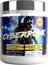 Supplemento della polvere di gioco CYBERPUNK | Energy & Focus Nootropic Drink | Adaptogen Formula + Vitamine & Minerali | Ingredienti naturali | 40 Servings (Banana)