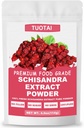 Premium Schisandra estratto 10:1 polvere, 100% polvere naturale, nessun OGM, nessun additivi, Vegan