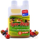 Synflex Liquid Glucosamine Formula Originale - Condroitina, Vitamine, Minerali - Supplemento Bevande per Uomini & Donne, Aiuta Supporto Joint & Cartilage Health - Berry Flavor, Alimentazione 32 giorni