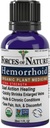 Forze di controllo emorroidi naturali Extra resistenza, Medicina omeopatica organica con strega nocciola, castagna di cavallo e oli essenziali per il prurito, gonfiore e discomfort, 1.0 FL OZ