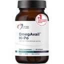 Progetti per salute OmegAvail Hi-Po - TG (Trigliceride) Omega-3 Fish Oil Supplement, 1600mg EPA/DHA per porzione con limone + vitamina E per minimizzare Pesce Taste (60 Softgels)