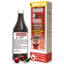 Emulsión de Escocia con Cod Liver Oil – Cherry Flavor – Vitamine A, D, E & B1 per Supporto Immune e Liver – Supplemento liquido per bambini – 15.3 Fl Oz | 1-Pack