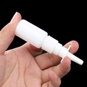 Bottiglie di spruzzo medico di plastica bianca ricaricabile 2 pezzi Bottiglie di spruzzo del contenitore dello spruzzo della pompa per le applicazioni di lavaggio dell'acqua Saline Deft Design Sinus Medicine