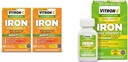 Vitron-C ferro supplemento, una volta al giorno, ferro ad alta potenza più vitamina C & ferro supplemento & supporto immunitario