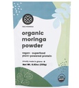 Polvere organica di Moringa | Polvere cruda organica rigenerativa al 100%, certificata USDA. Non OGM (250g)