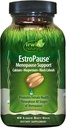 Irwin Naturals EstroPause Menopause Support - 80 Liquid Softgels - Promuove la salute femminile in tutte le fasi della menopausa con calcio, magnesio e nero Cohosh
