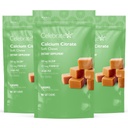 Celebrare Vitamine Bariatric 500mg Calcium Citrate Soft Chews con 500 IU Vitamin D3 – Essenziale per Gastric Bypass Pazienti & Bone Salute - Zucchero & Gluten Free, Caramel (270 Chews)
