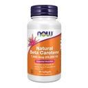 NOW Integratori alimentari, Beta naturale Carotene 25.000 UI, Nutrizione essenziale, 90 Softgels