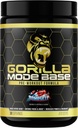 Gorilla Mind Base Pre Workout - Raises Nitric Oxide Intense Focus & Drive Endurance Power - L-Citrulline, L-Tyrosine, Betaine, Alpha-GPC, Caffeina, Huperzine A - 360 Grammi (Bombsicle)