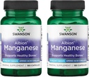 Swanson Albion Chelated Manganese 10 Milligrams 180 Capsule (2 Confezione)