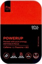 Soul Strips Power Up - Workout + Energy Oral Strips with Caffeine, L-teanina, Vitamina B12, Strawberry Flavor, Migliora il metabolismo, Assorbimento rapido, Uso quotidiano, Zero Sugar, Vegan, 30 Strips Pack