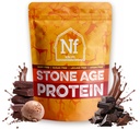 Nutra Farms Stone Age Protein | Gluten-Free Egg White Protein Powder | Polvere bianca dell'uovo | Dairy Free, Sugar Free & Gut-Friendly | Chocolate, 2 lbs